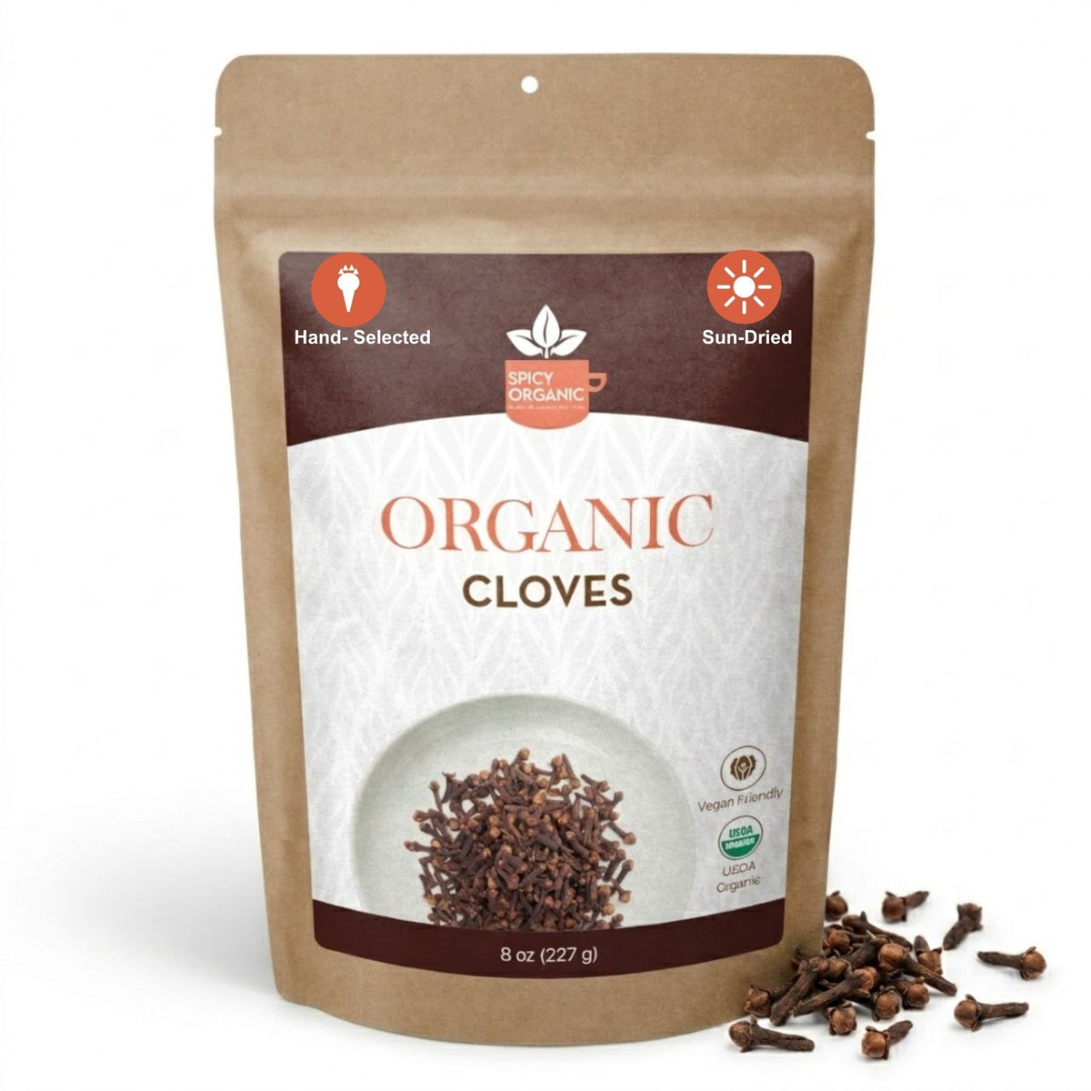 Organic Whole Cloves – For Mulled Wine, Biryani & Spiced Tea