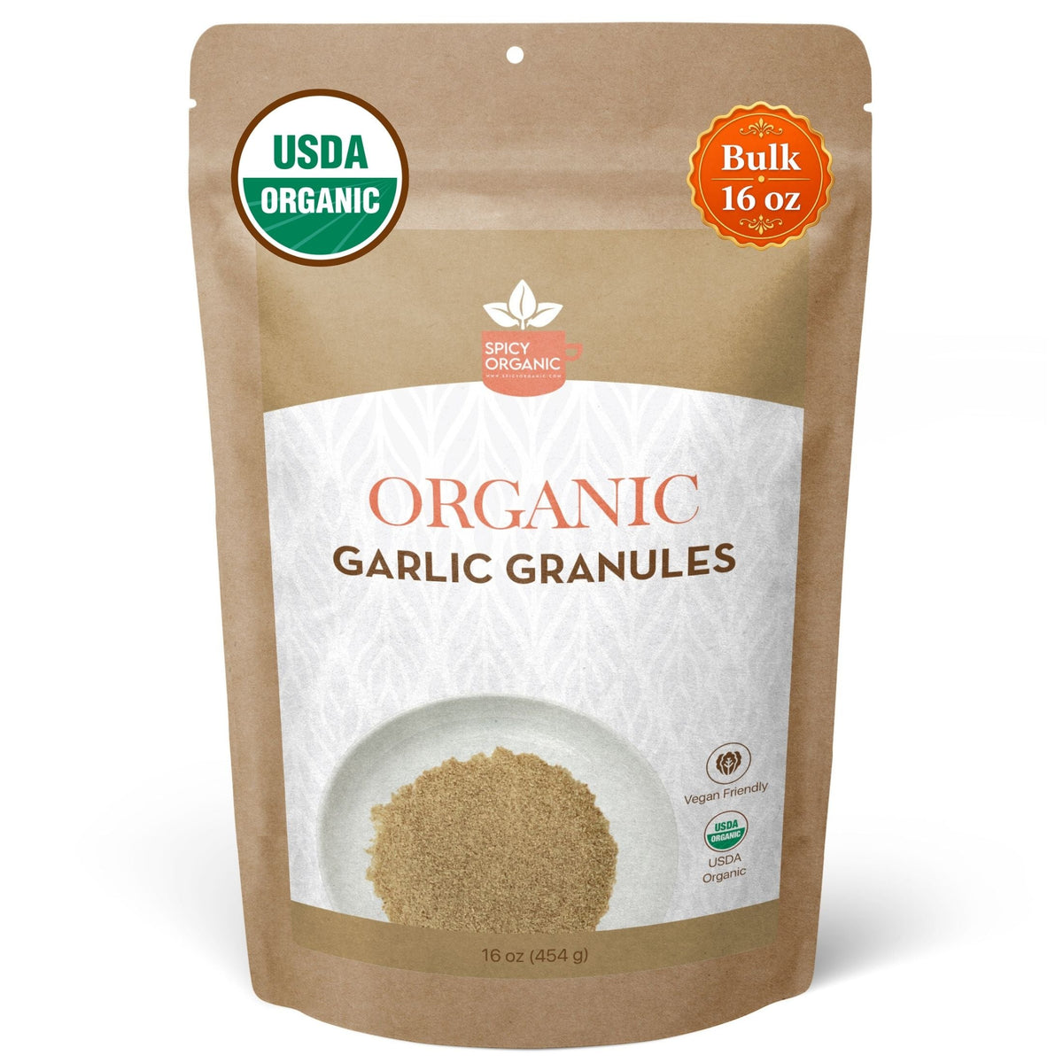 Organic Garlic Granules – For Marinades, Rubs & Roasting