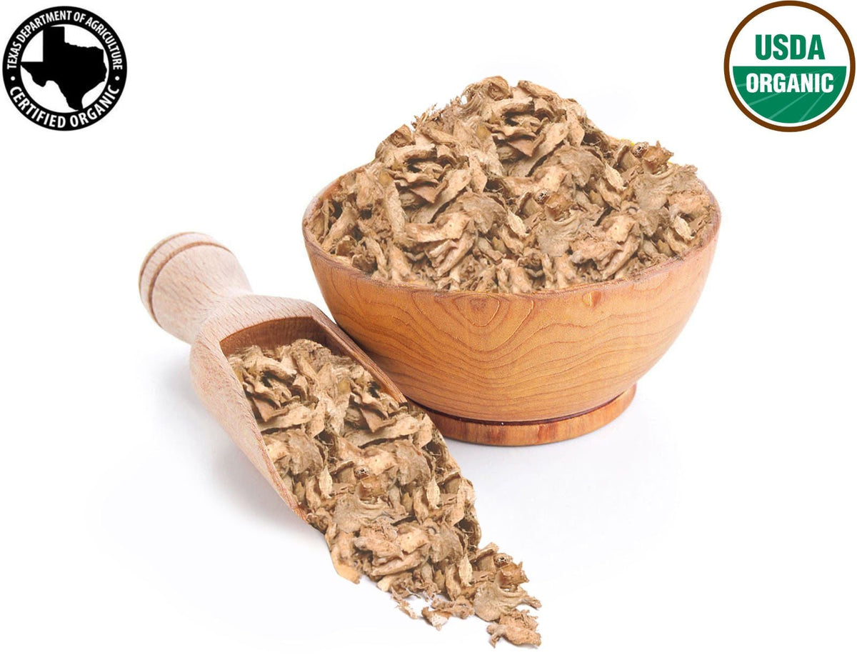 Organic Dried Ginger Slices – For Tea & Cooking