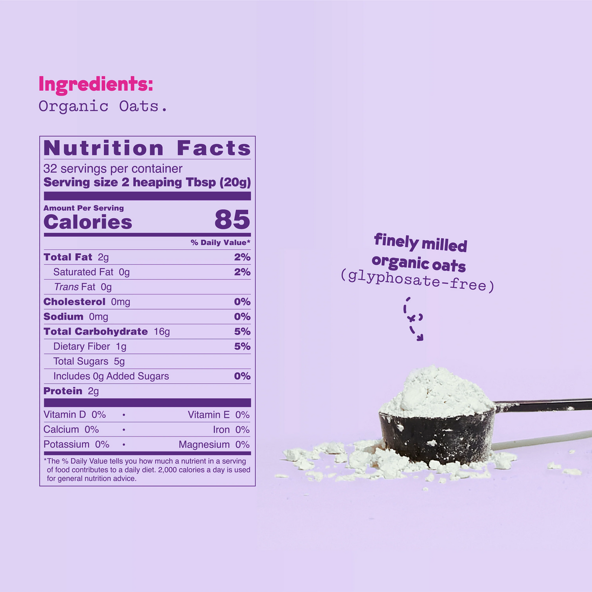 Organic Oat Milk Powder 2-Pack