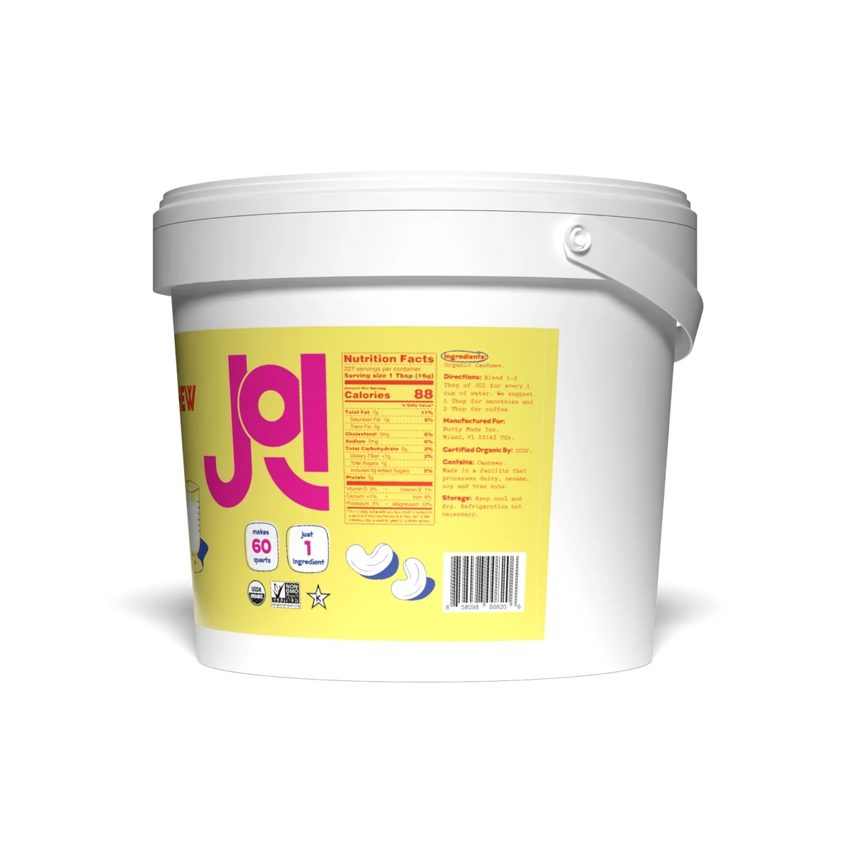 Organic Cashew Milk Base - Bulk