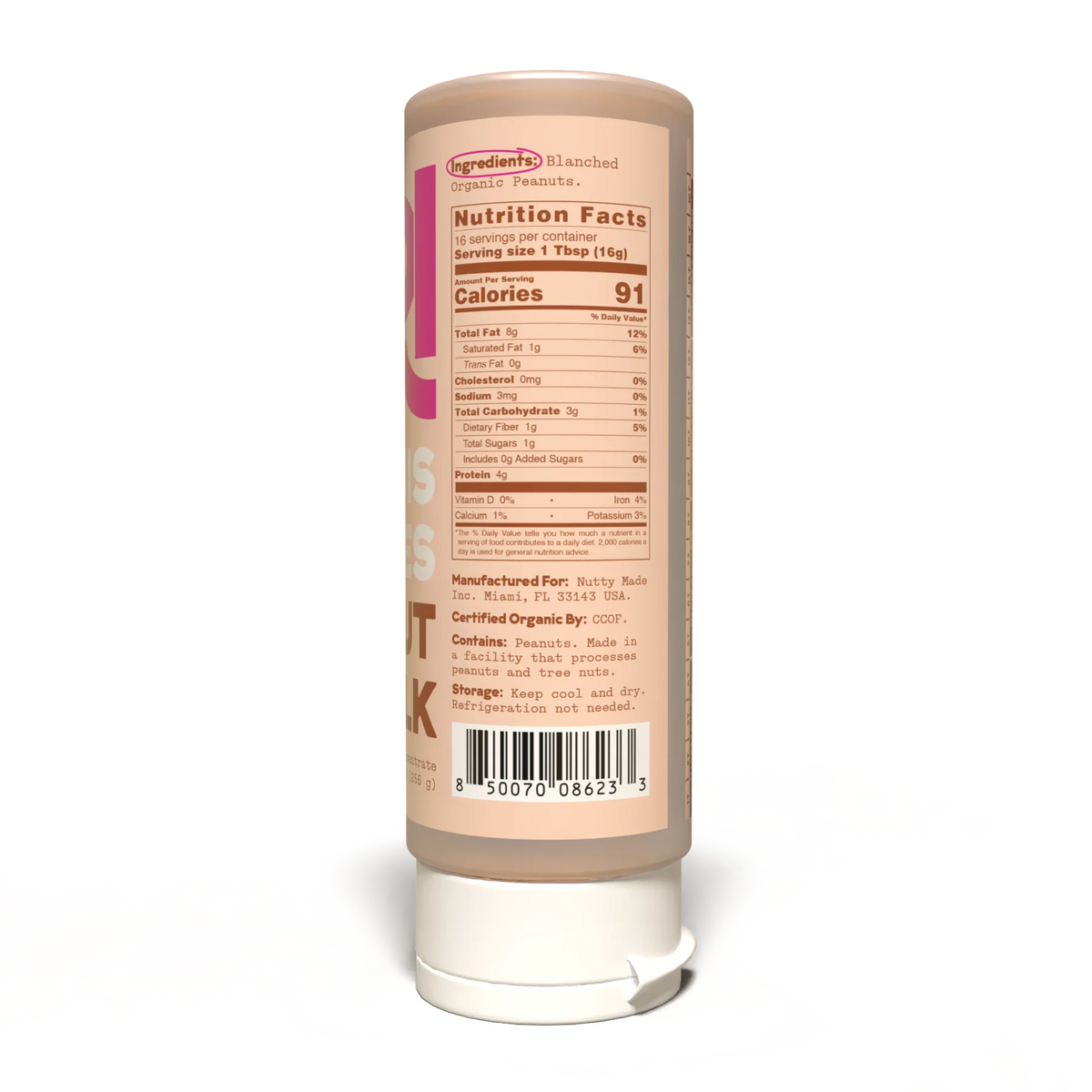 Organic Peanut Base 4-Pack