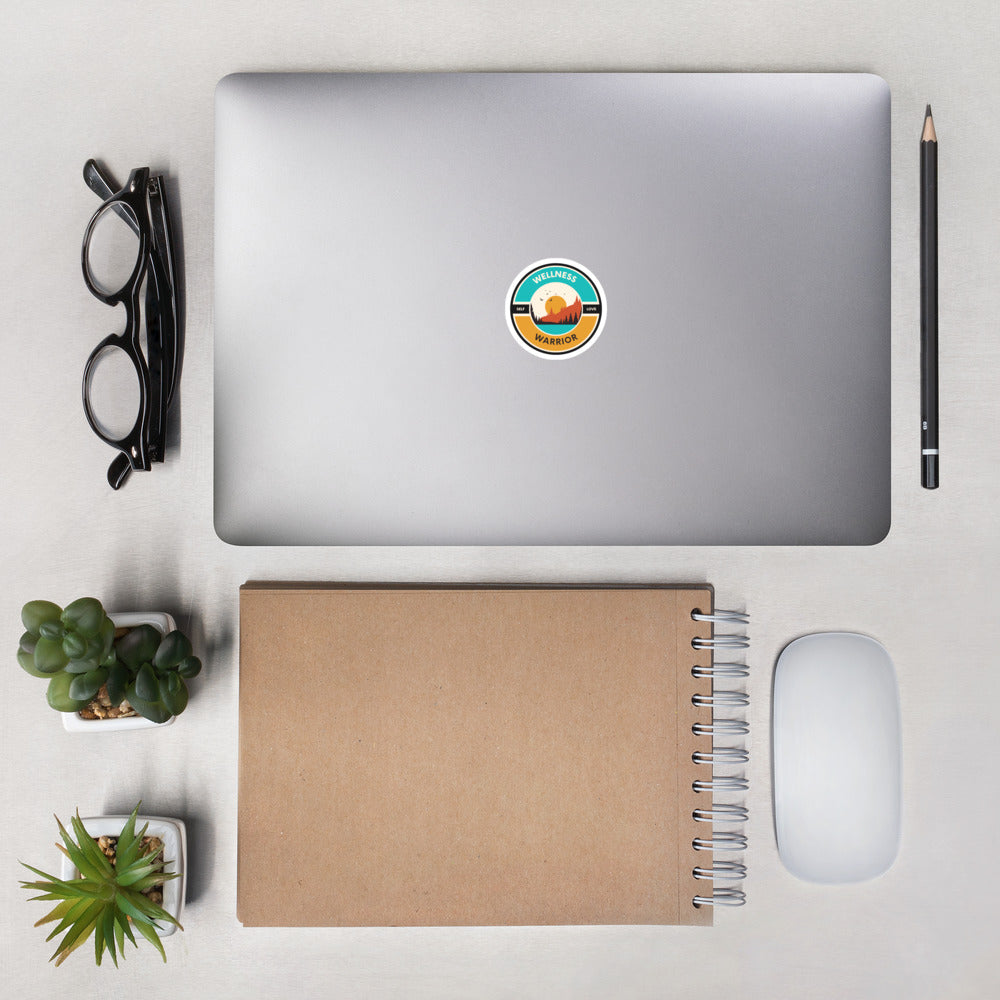 Wellness Warrior Bubble-free stickers