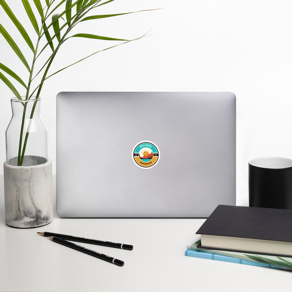 Wellness Warrior Bubble-free stickers