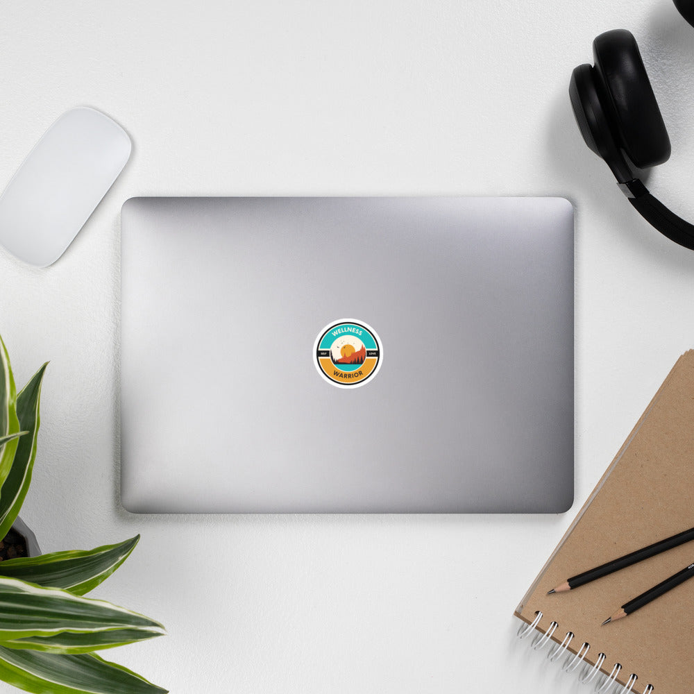 Wellness Warrior Bubble-free stickers