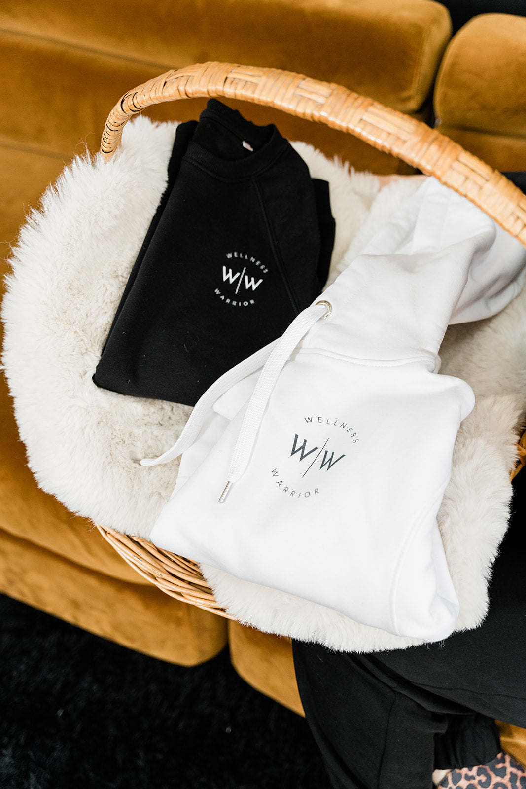 Wellness Warrior Crewneck Organic Raglan Sweatshirt (Unisex)