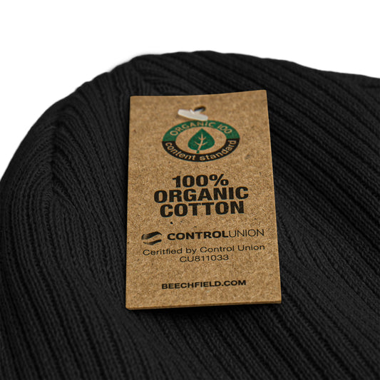 Lead With Love - Organic Ribbed Beanie