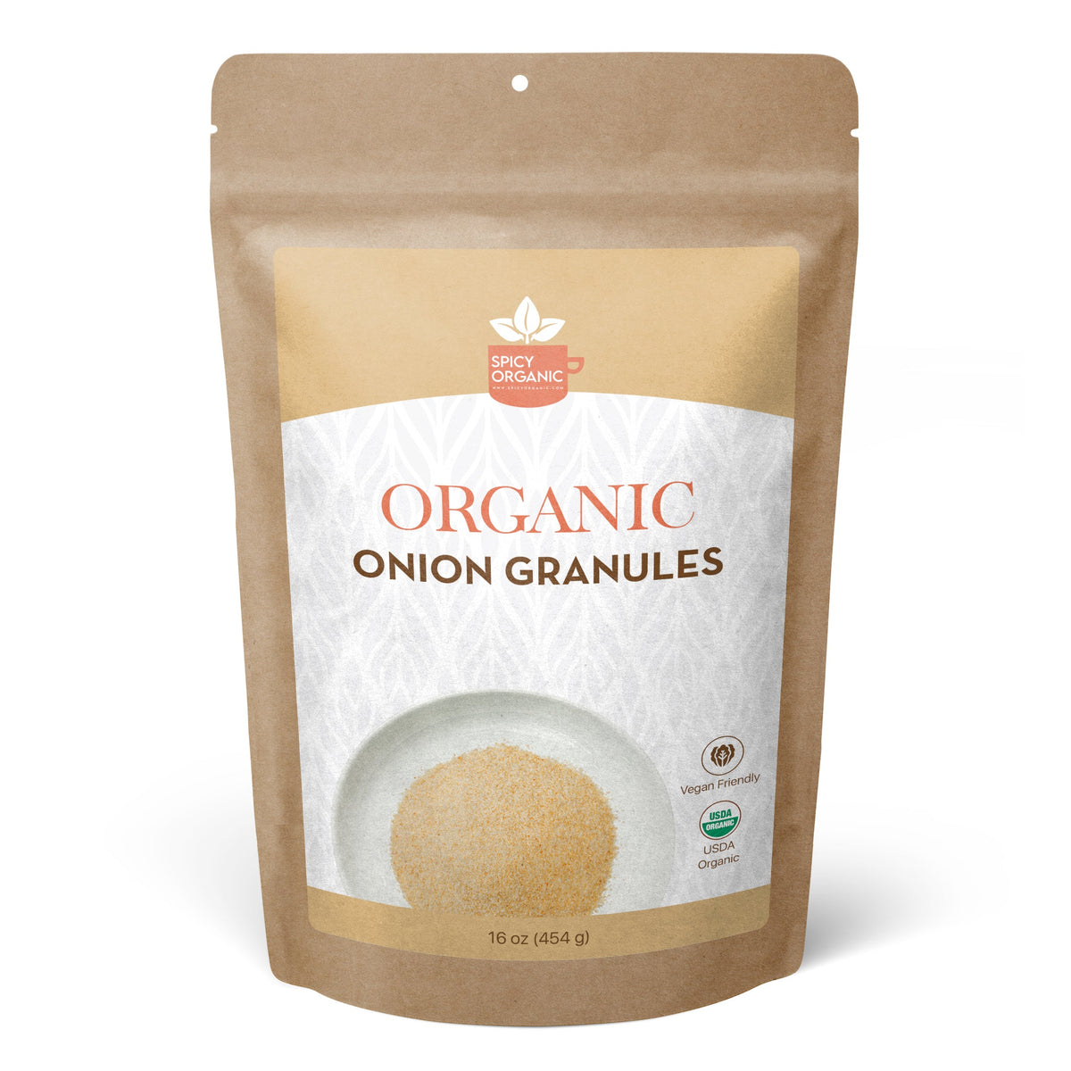 Organic Onion Granules – For Marinades, Rubs & Slow Cooking