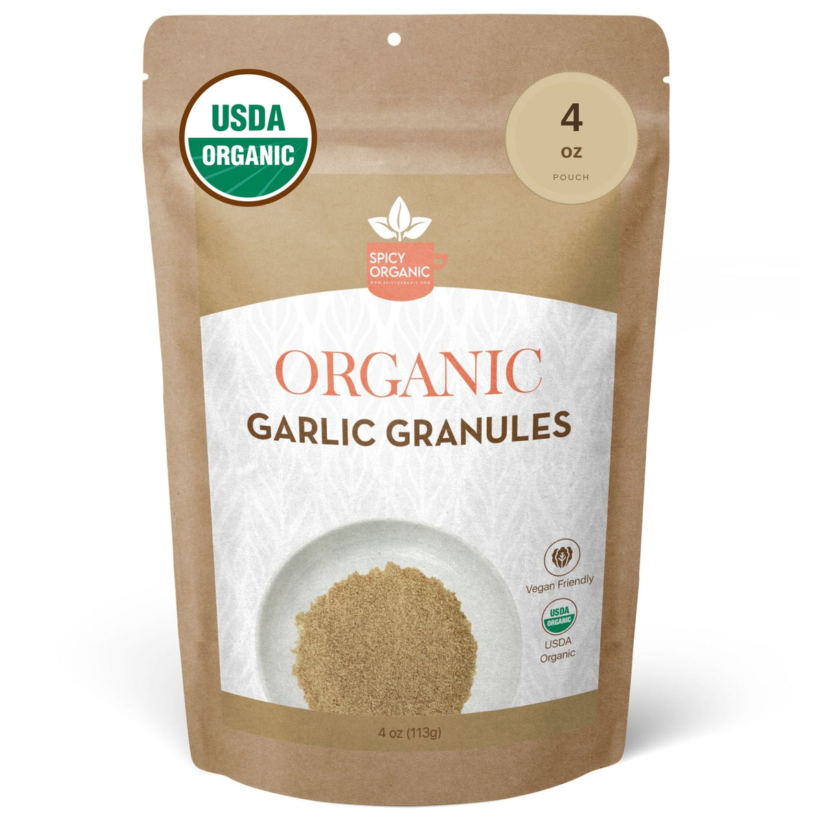 Organic Garlic Granules – For Marinades, Rubs & Roasting