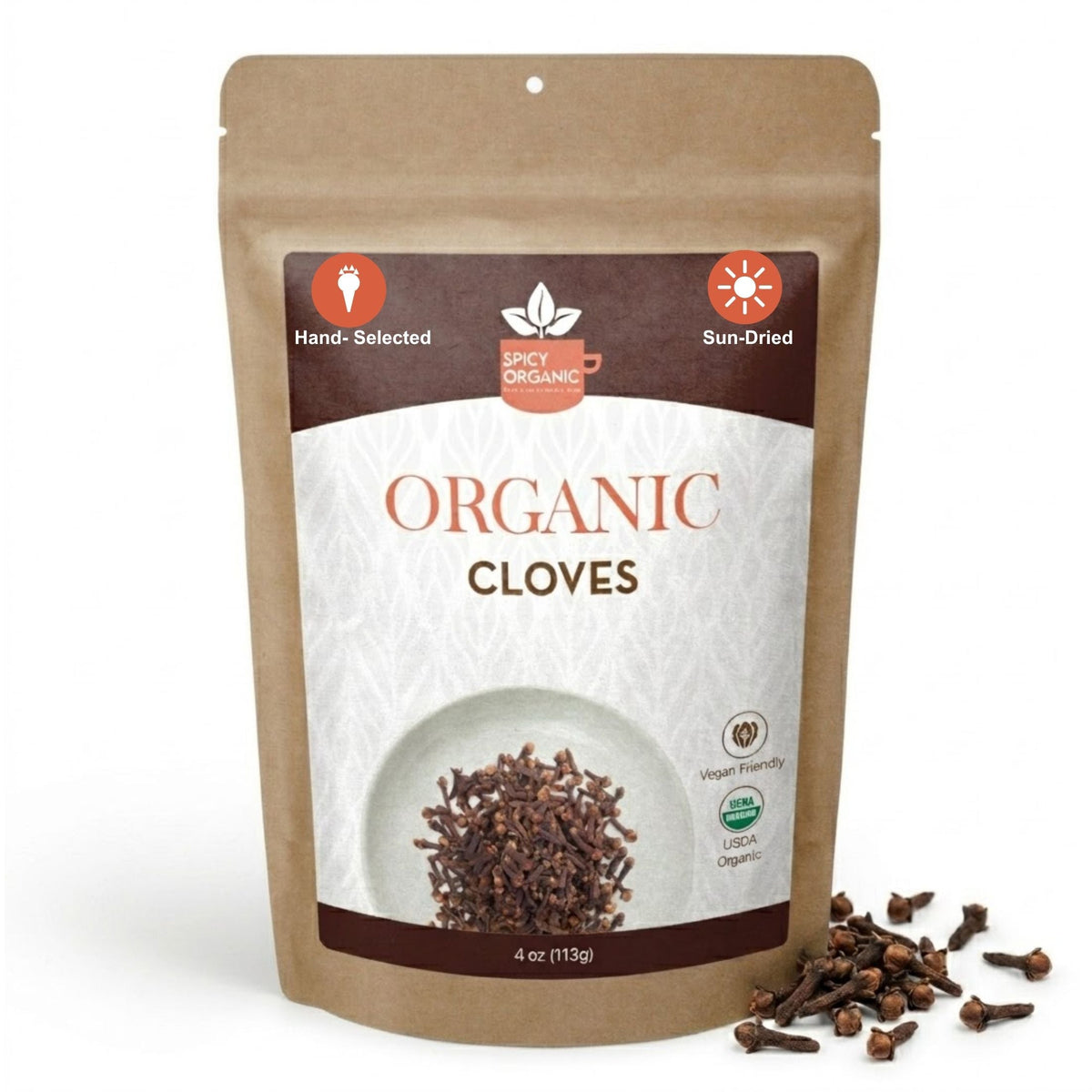 Organic Whole Cloves – For Mulled Wine, Biryani & Spiced Tea