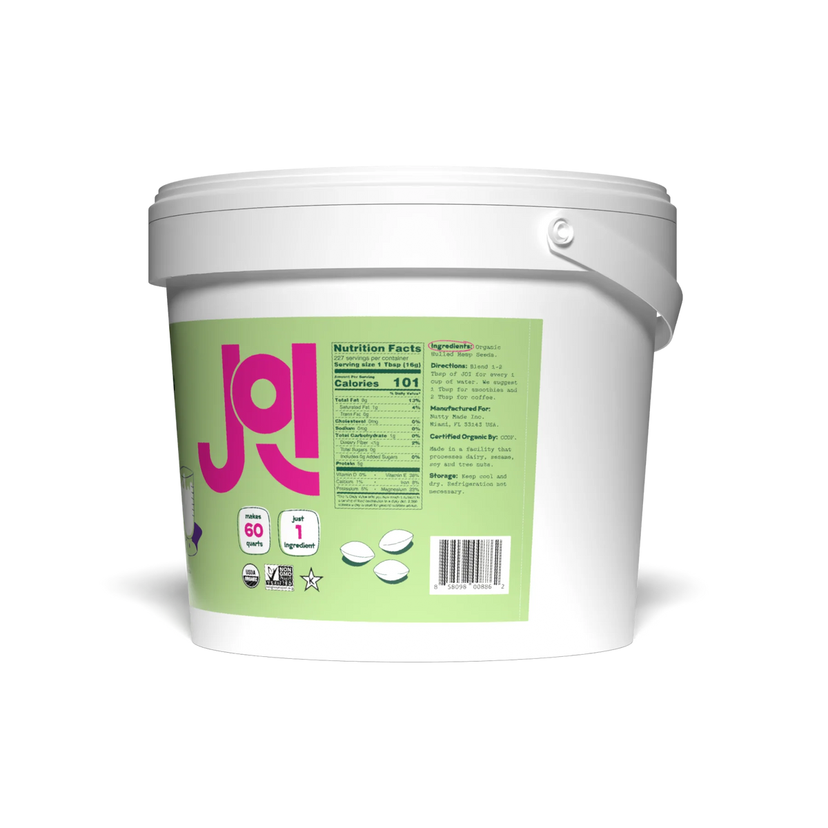 Organic Hemp Milk Base - Bulk