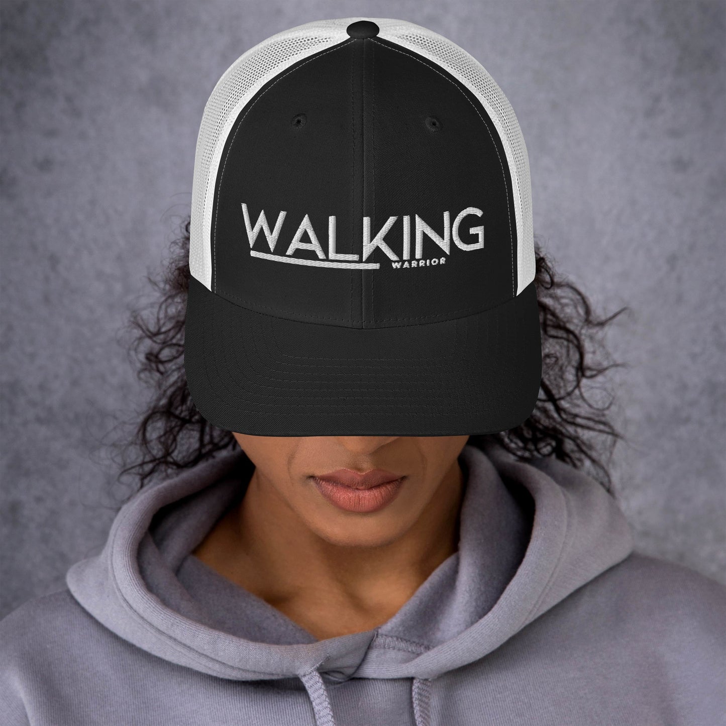 Walking Warrior Trucker Cap – Stylish Sun Protection for Active Lifestyles