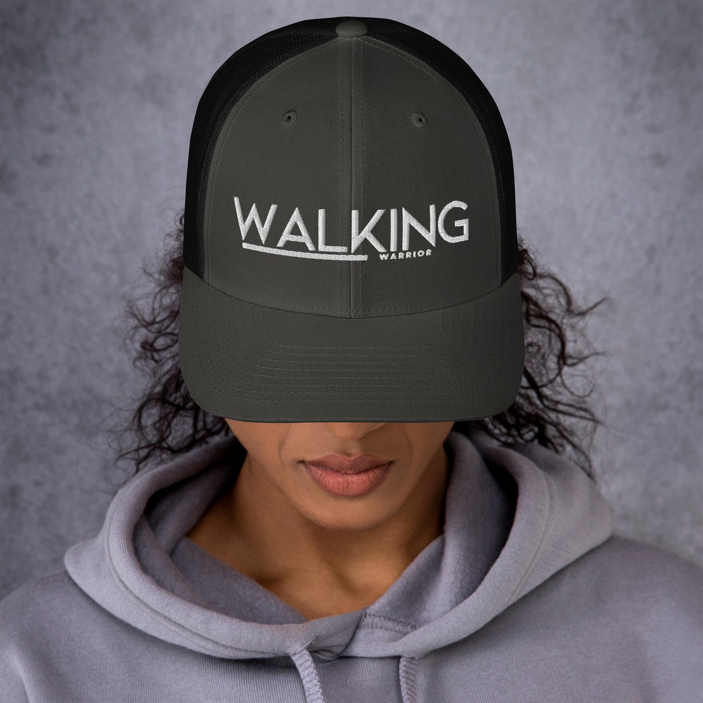 Walking Warrior Trucker Cap – Stylish Sun Protection for Active Lifestyles