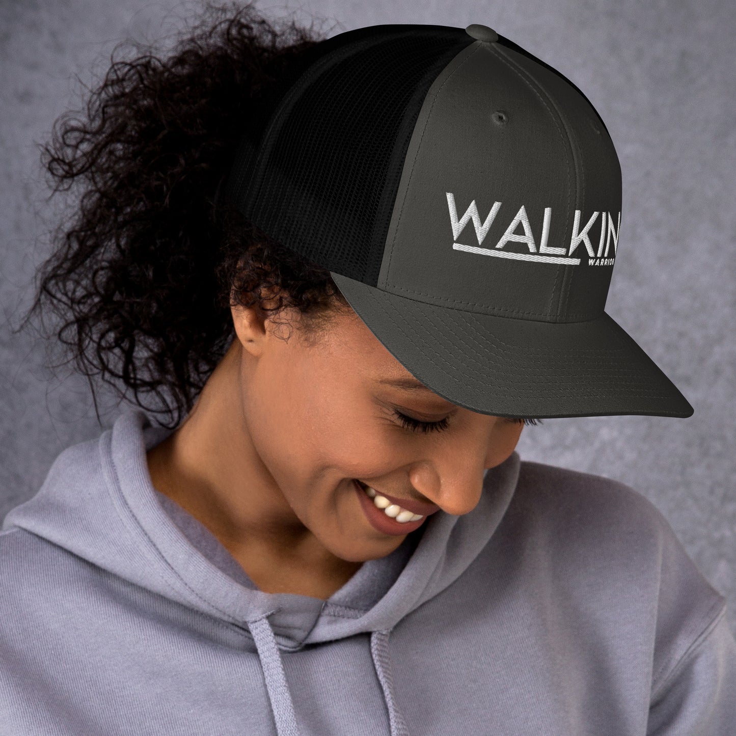 Walking Warrior Trucker Cap – Stylish Sun Protection for Active Lifestyles