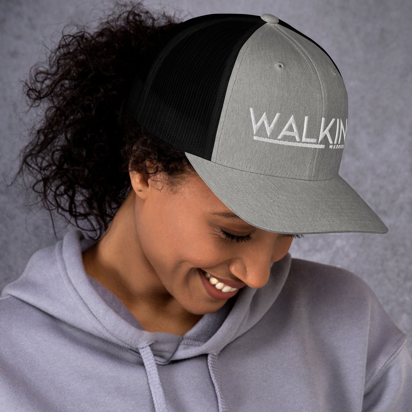 Walking Warrior Trucker Cap – Stylish Sun Protection for Active Lifestyles