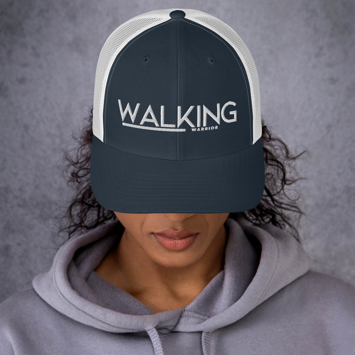 Walking Warrior Trucker Cap – Stylish Sun Protection for Active Lifestyles